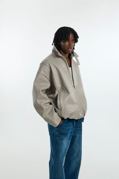 Naggo - Blouson en Cuir
